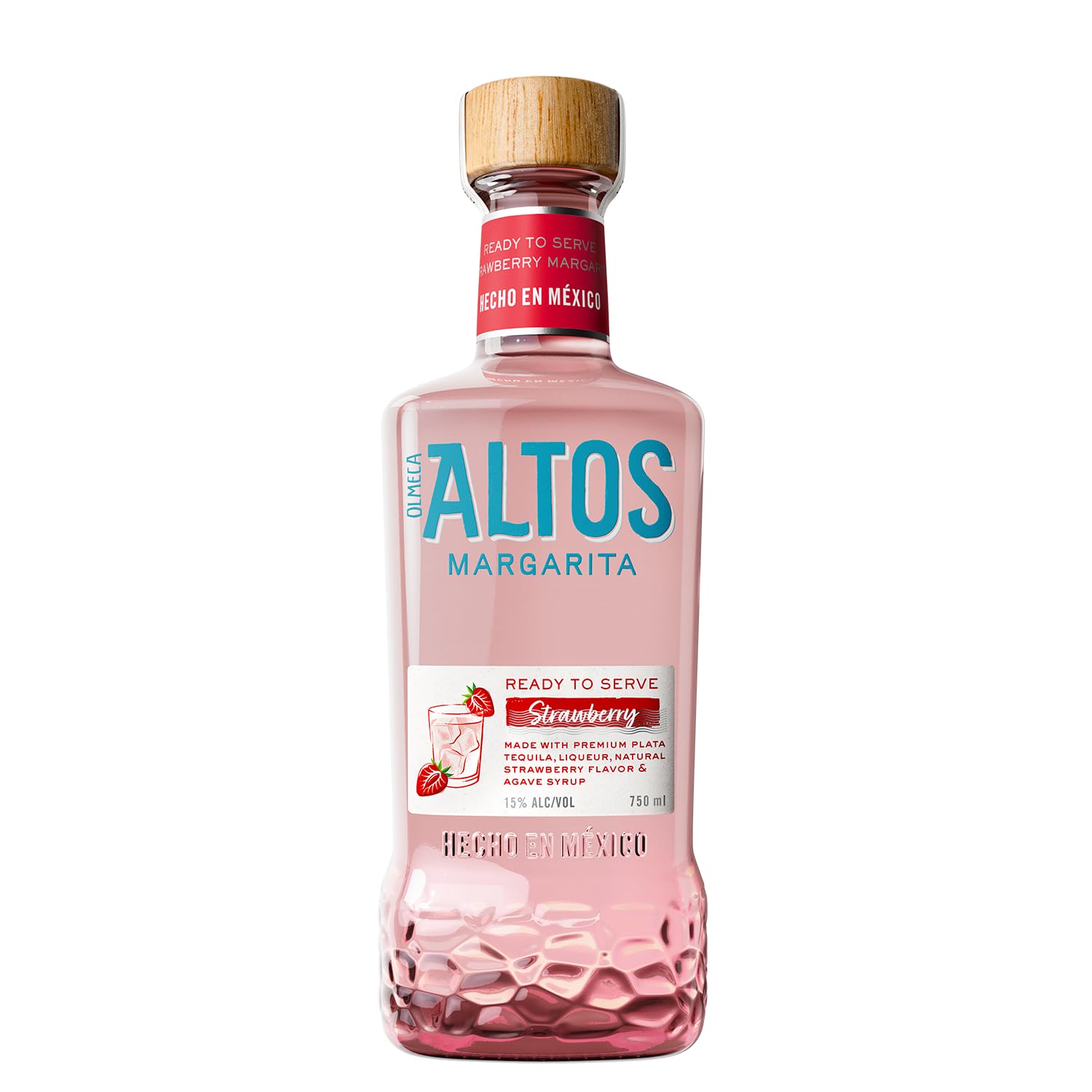 Altos Tequila Ready to Serve Strawberry Margarita 75cl