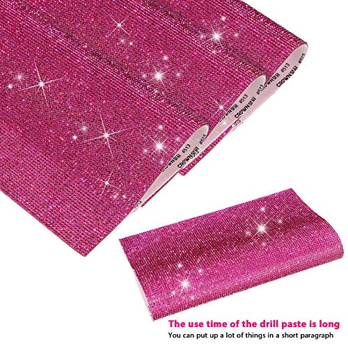 Outus 12000 Pcs Self-Adhesive Rhinestone Sheets Gem,Rosy by Outus - Used condition - Image 7