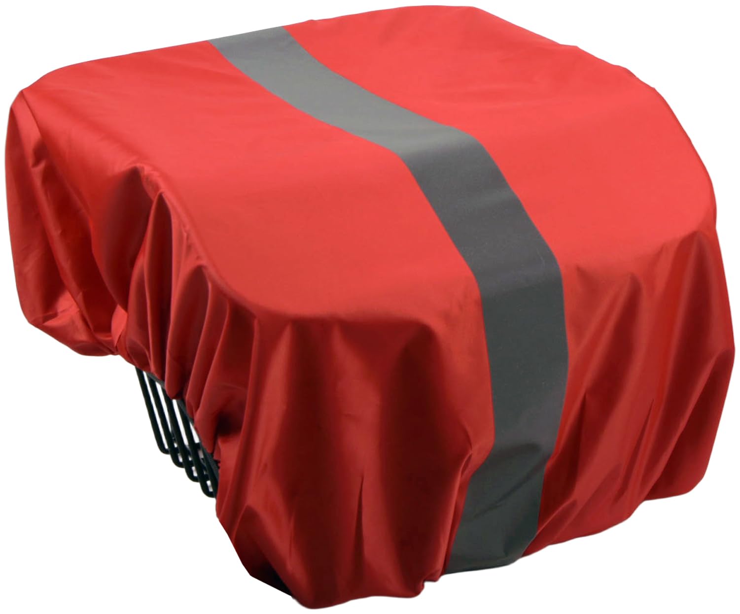 VAOLOAV 20L Bicycle Rear Rack Rain Cover with Reflective Strip Bicycle Rear Rack Rain Cover Red