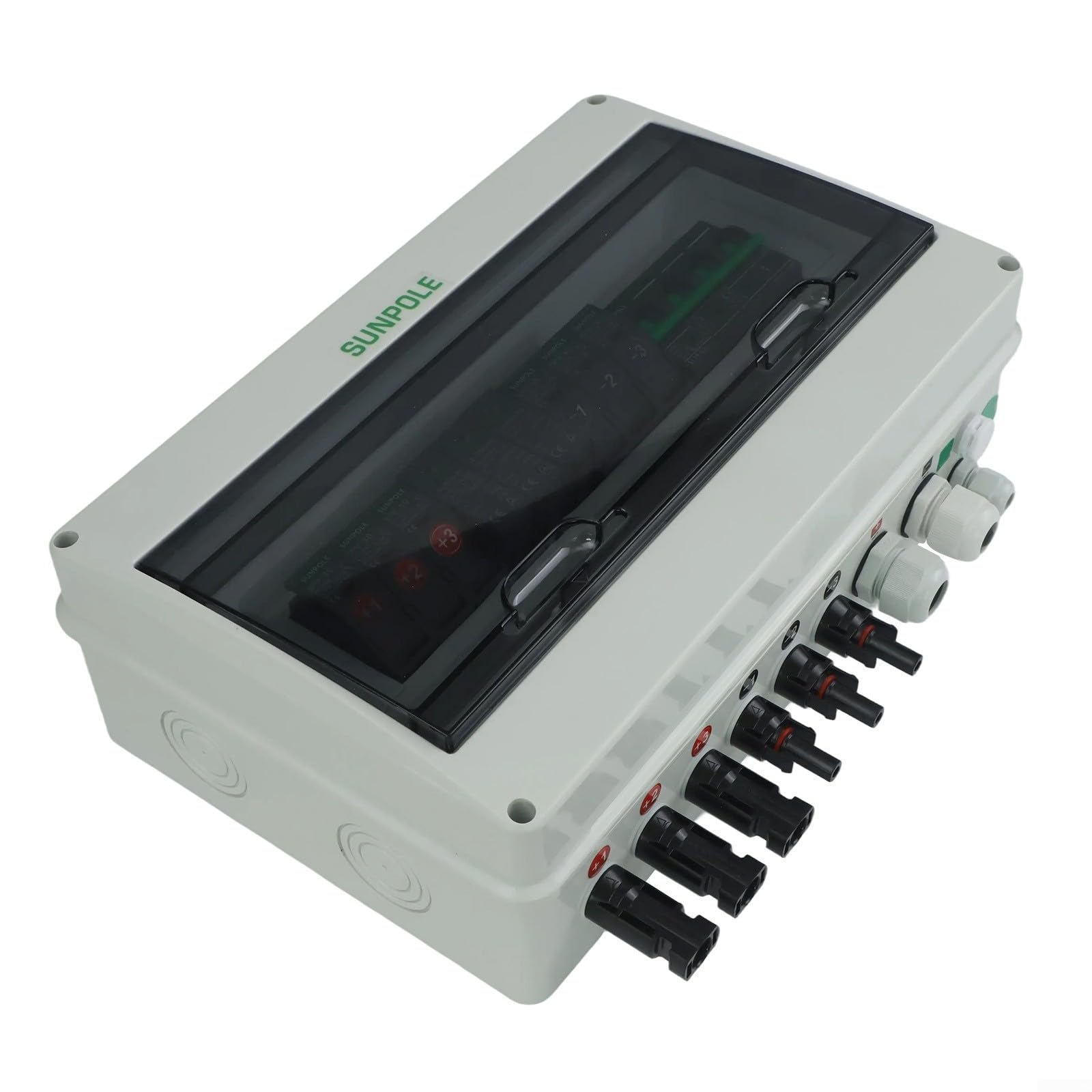 IP65 wasserdichte 3-in-1-Out-1000 V DC PV-Kombinator-Box, für Solarmodul-Schutz in Wohndächern