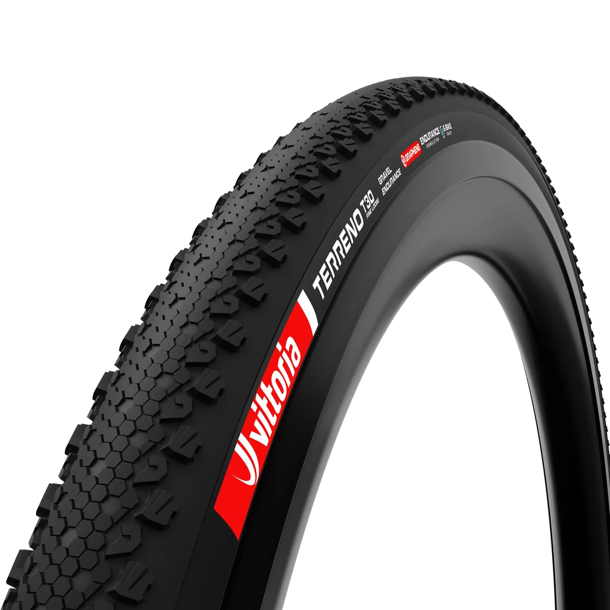 Vittoria Terreno T30 Fine Loose 700x55c Gravel Endurance Full Black G2.0