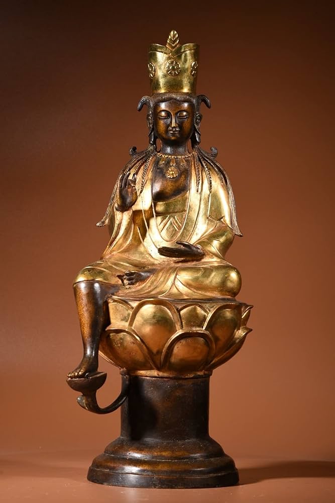 Amazon.co.jp: 19 インチ テンプル オールド ブロンズ リアル