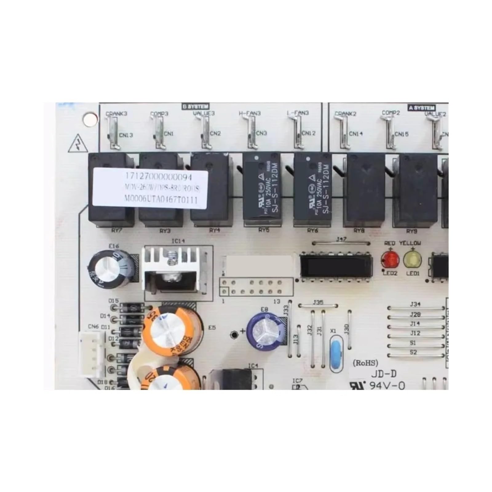 MDV-260W/DPS-8R0.D.1...1-1 Outdoor Unit Control Board For Air Conditioner Circuit PCB Conditioning Spare Parts