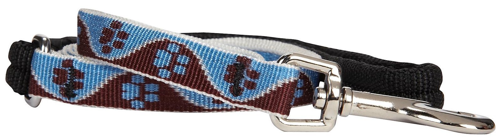 Lupine Muddy Paws Patterned Padded Handle Dog Lead, 1/2-inch/ 6 ft โ image 1