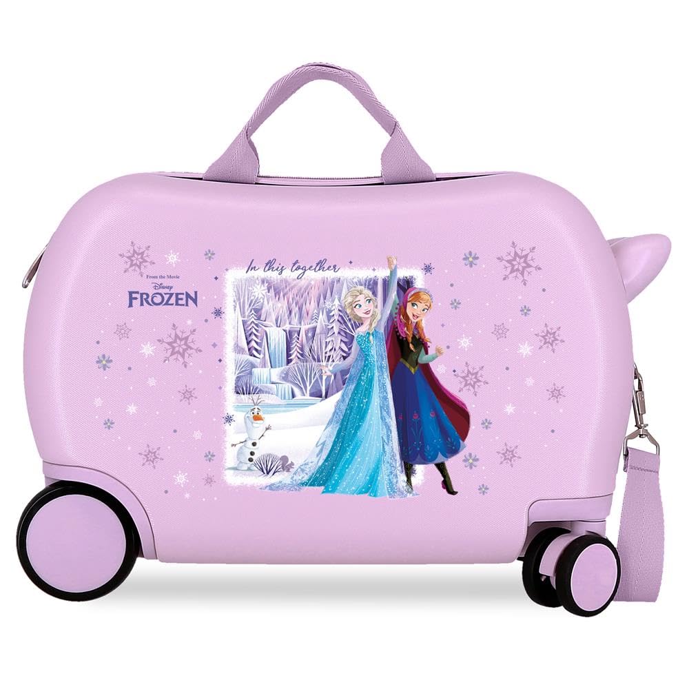 Disney Joumma Frozen in This Together Children's Suitcase Purple 45x31x20 cm Rigid 1.8 kgs ABS 1.8 kgs 24.6L Hand Luggage