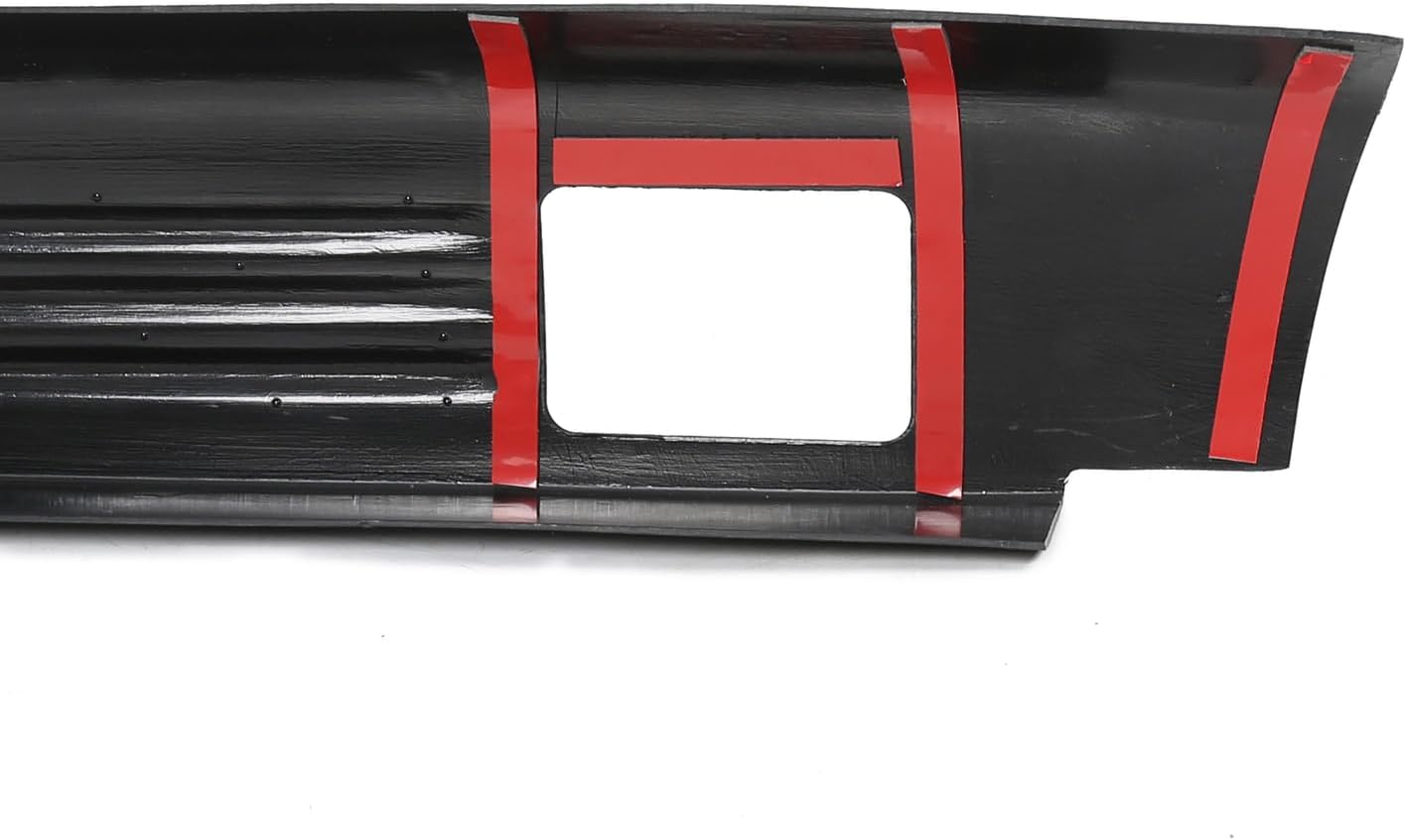 Black Bed Rail Caps for Chevy Silverado/GMC Sierra 6'6" Bed 1999-2006 7201151