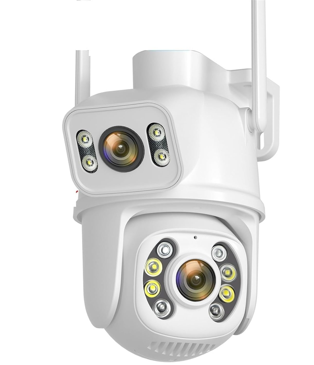 TELECAMERA IP CAM PTZ WIFI DOPPIA LENTE CAMERA DOME WIRELESS ESTERNO SPEED ZOOM CON APPLICAZIONE ICSEE PER AMBIENTI INTERNO ED ESTERNI