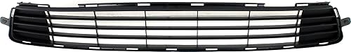 Evan Fischer Rejilla de parachoques compatible con Toyota Corolla 2011-2013, frontal, negro texturizado, BaseCESXRS
