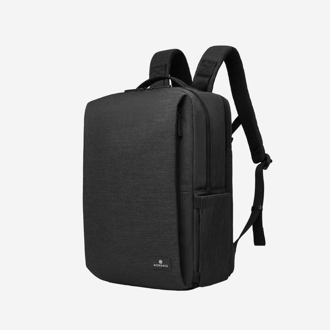 Nordace Siena Pro 15 Smart Backpack with USB Charging - 16" Laptop Backpack, 20L Daily Backpack for Travel, Everyday, or Work (All Black)