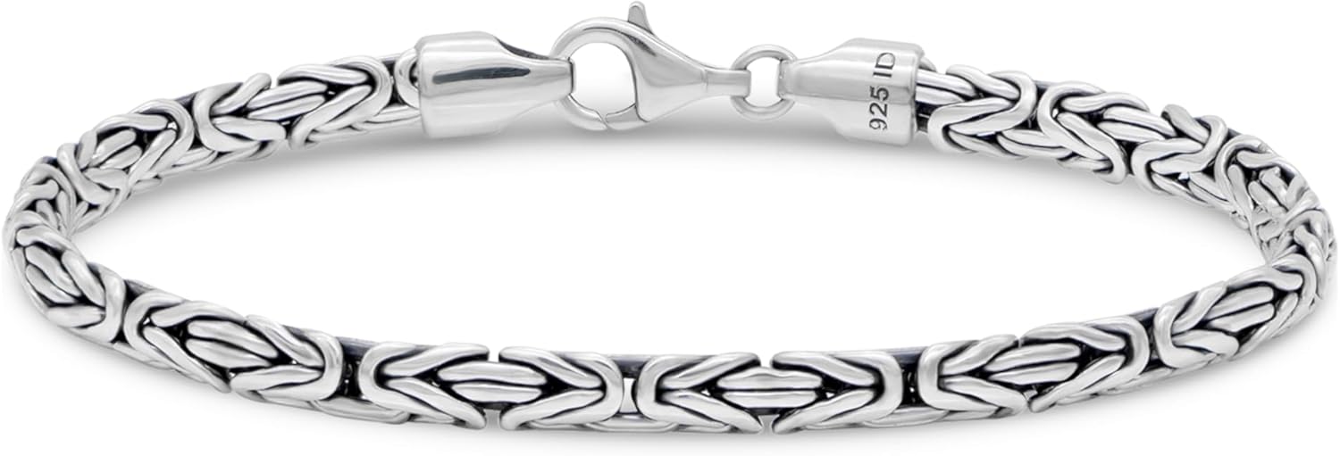 Borobudur 5mm Oval Chain / Lobster Clasp Lock