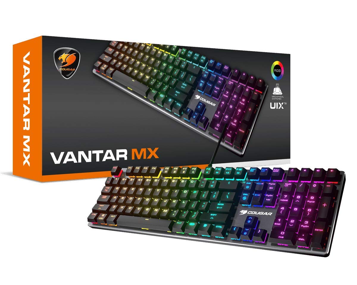 Amazon | COUGAR Vantar MX メカニカルゲーミングキーボード (レッド