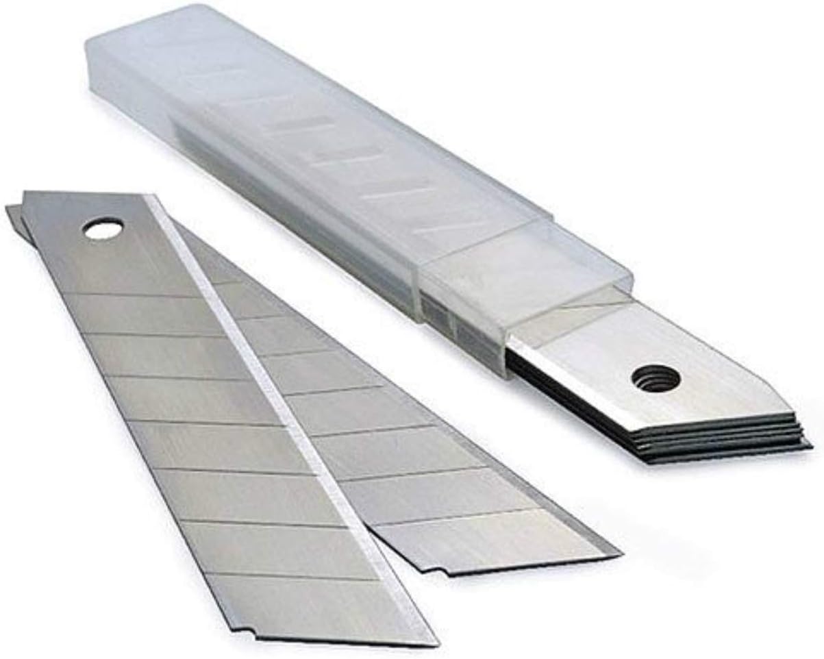 сменные лезвия для канцелярского ножа. лезвия для ножа 18 мм (20/ 400) vertextools. нож hammer 601-006. лезвия для ножа 18мм(10шт/уп). сменные лезвия для канцелярского ножа.