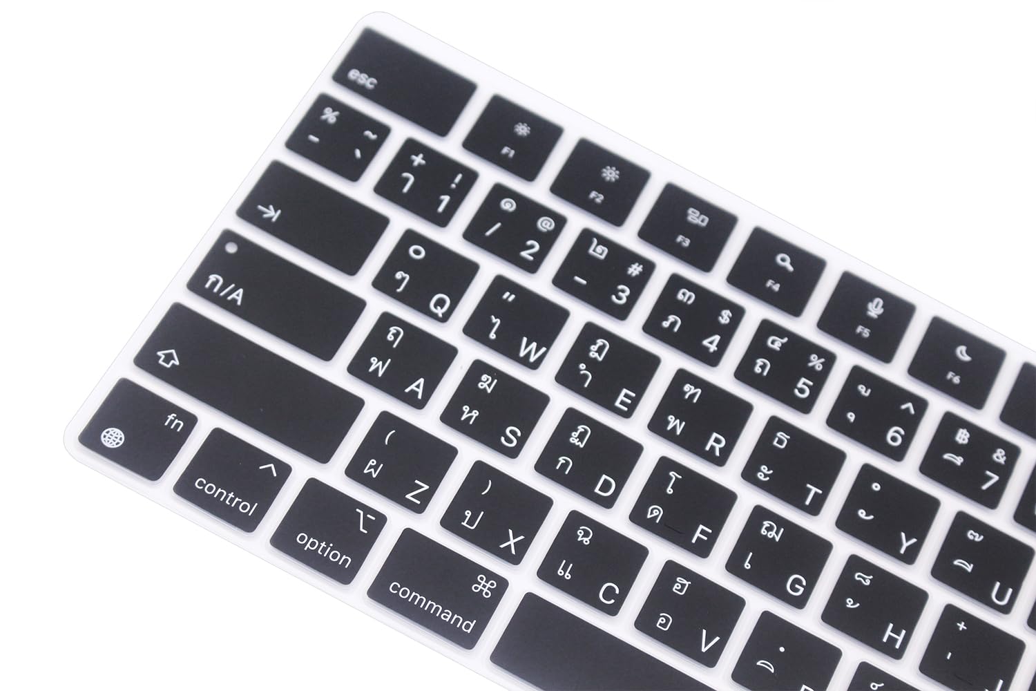 186カスタム品！タイ語対応キーボードバッテリーMAX Mac air 16GB Amazon.com: Thai Language Keyboard Skin Compatible for 2026-2022