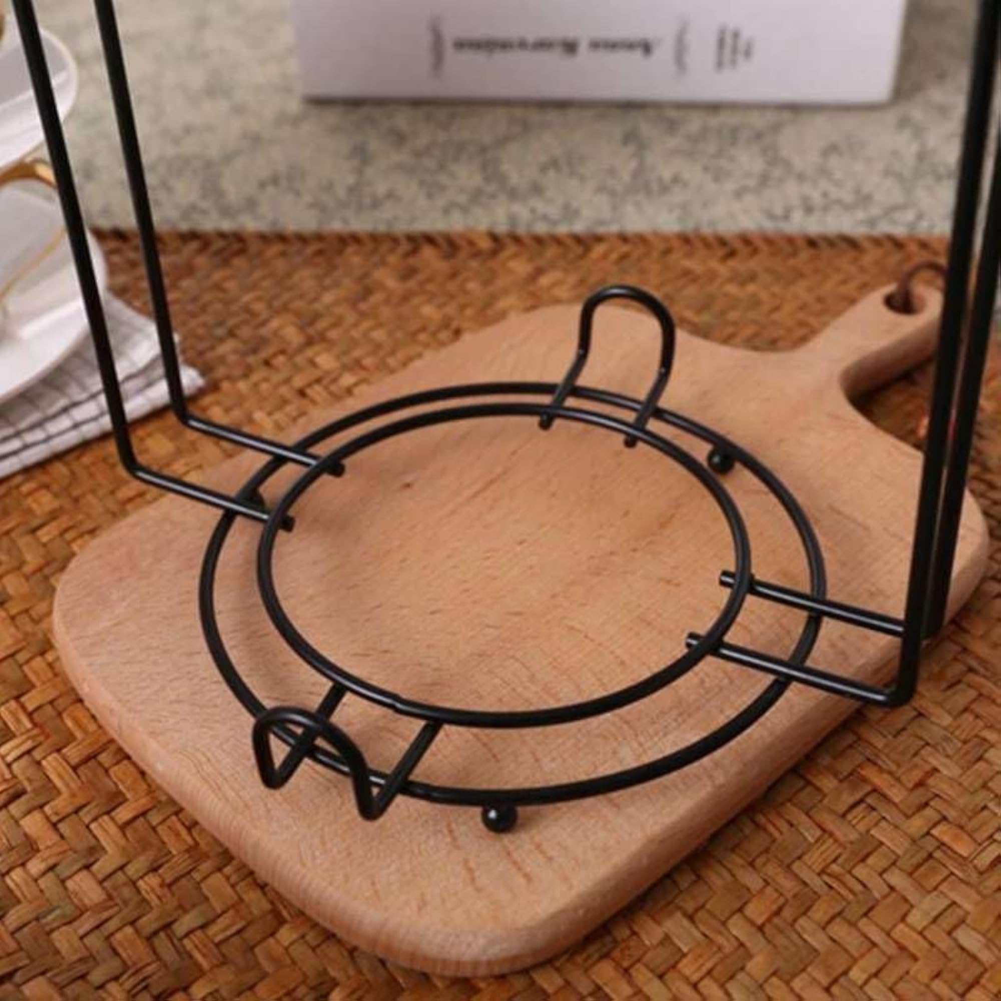 Kitchen Dish Drying Rack, Space-Saving Cup & Plate Holder