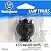 Westinghouse 7000400 Semi-Ornate Lamp Finial, Oil Rubbed Bronze