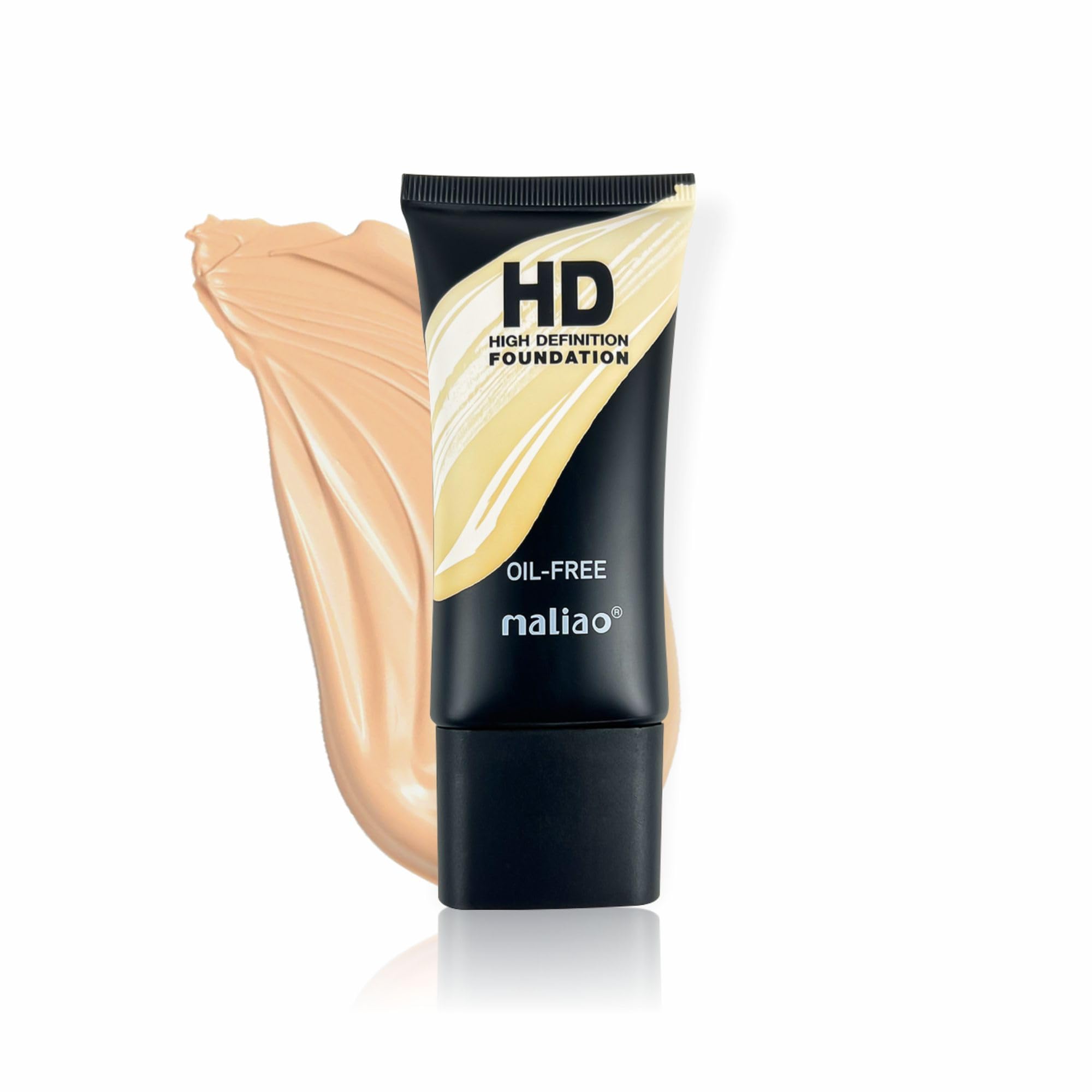 HD High Definition Oil-Free Foundation - Flawless Definition, Oil-Free Finish (NATURAL BEIGE)