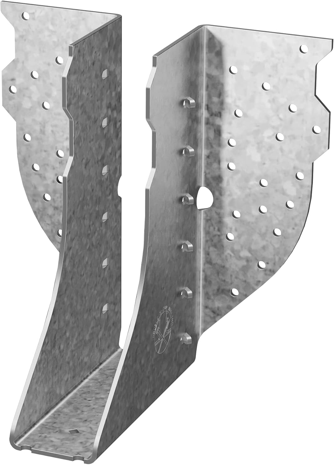 Simpson Strong-Tie HGUS28 HGUS 7-1/8 in. Galvanized Face-Mount Joist Hanger for 2X Truss (Pack of 12)