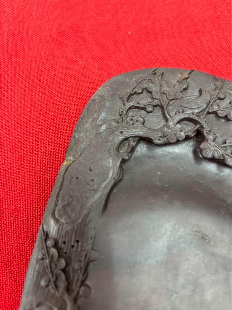 中国 端渓硯 硯 書道具 木箱付き ?硯 端渓硯 木箱付き 書道具 中国 