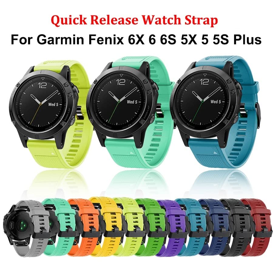 Correa de silicona de 22mm para Garmin Fenix 5 en rutas de senderismo 2