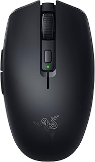 Razer Orochi V2 Wireless Gaming Mouse: <60g Ultra-Light, 950hr Battery, 18K DPI Sensor, 2 Modes - Black