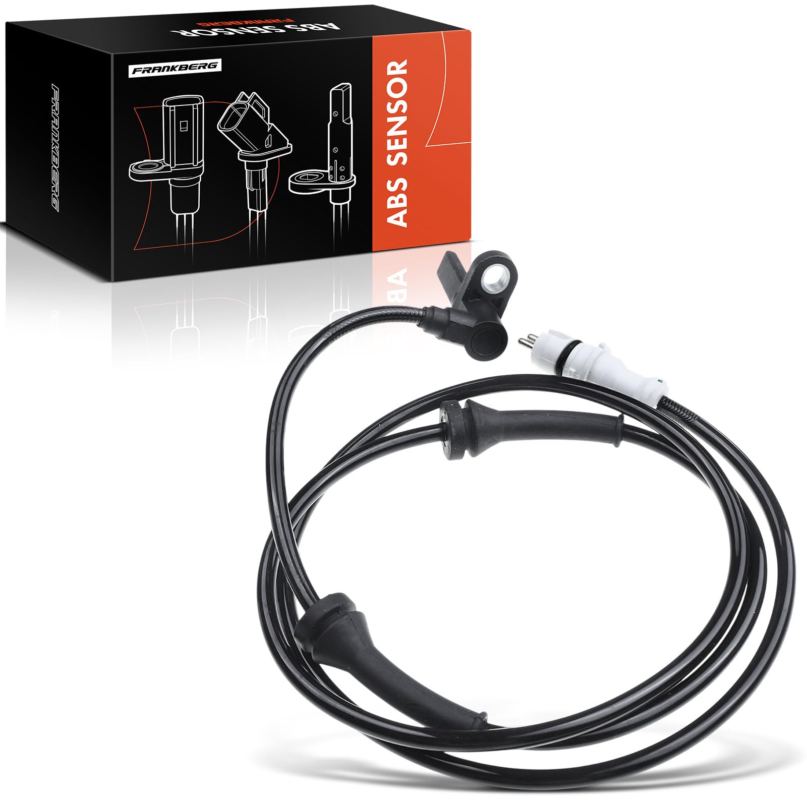 Frankberg Sensore ABS asse anteriore destro 46546935 | Compatibile con: Seicento/600 187