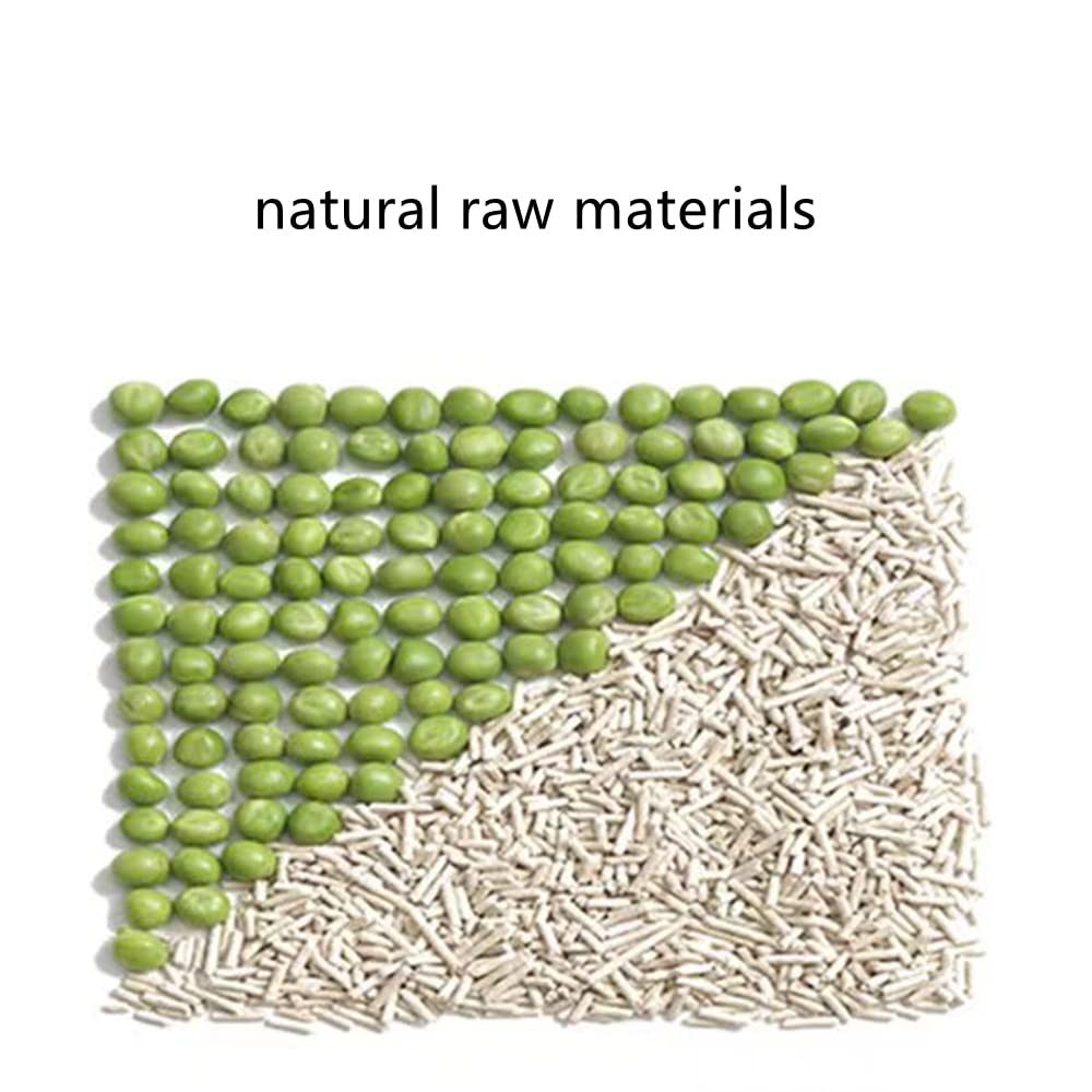Fibras vegetales naturales ecológicas compuestas de carbón activado para gatos arena de tofu para gatos arena para gatos flushable para gatos (6L)