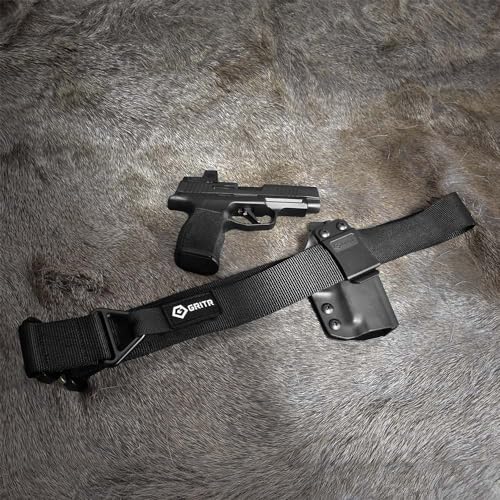 GRITR Belt w/Quick Release Buckle - Nylon Heavy Duty Adjustable EDC Web Belt for Work, Construction, Hiking4