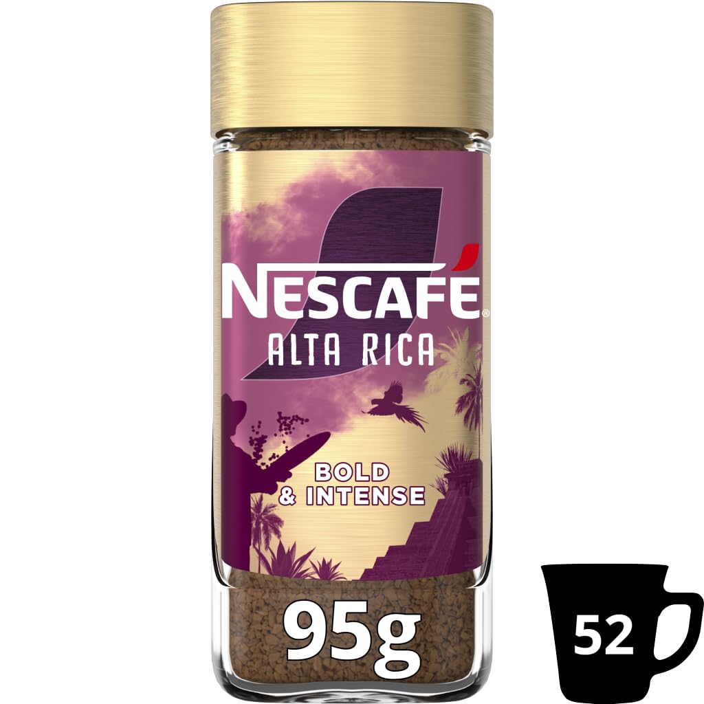 Nescafe Gold Alta Rica Bold & Intense Coffee, 95g