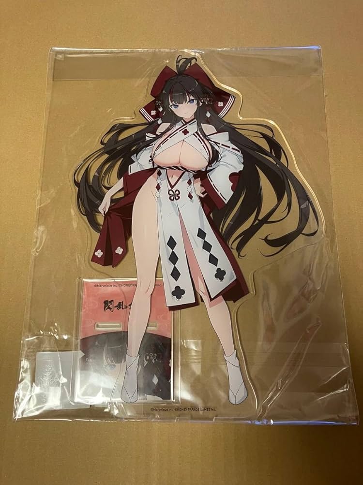 閃乱カグラ シノビマスター メガアクスタ アクリルスタンド 特大 巫女風水着 鴇 Amazon.co.jp: 閃乱カグラ NEW LINK シノビマスター 限定 巫女