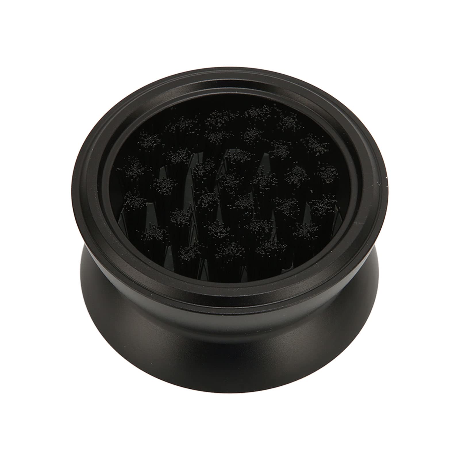Dystrybutor kawy mielonej 58mm regulowana wysokość igła ze stali nierdzewnej klasy spożywczej ręczny ubijak do kawy do ekspresu do kawy do użytku przez baristę (Czarny)