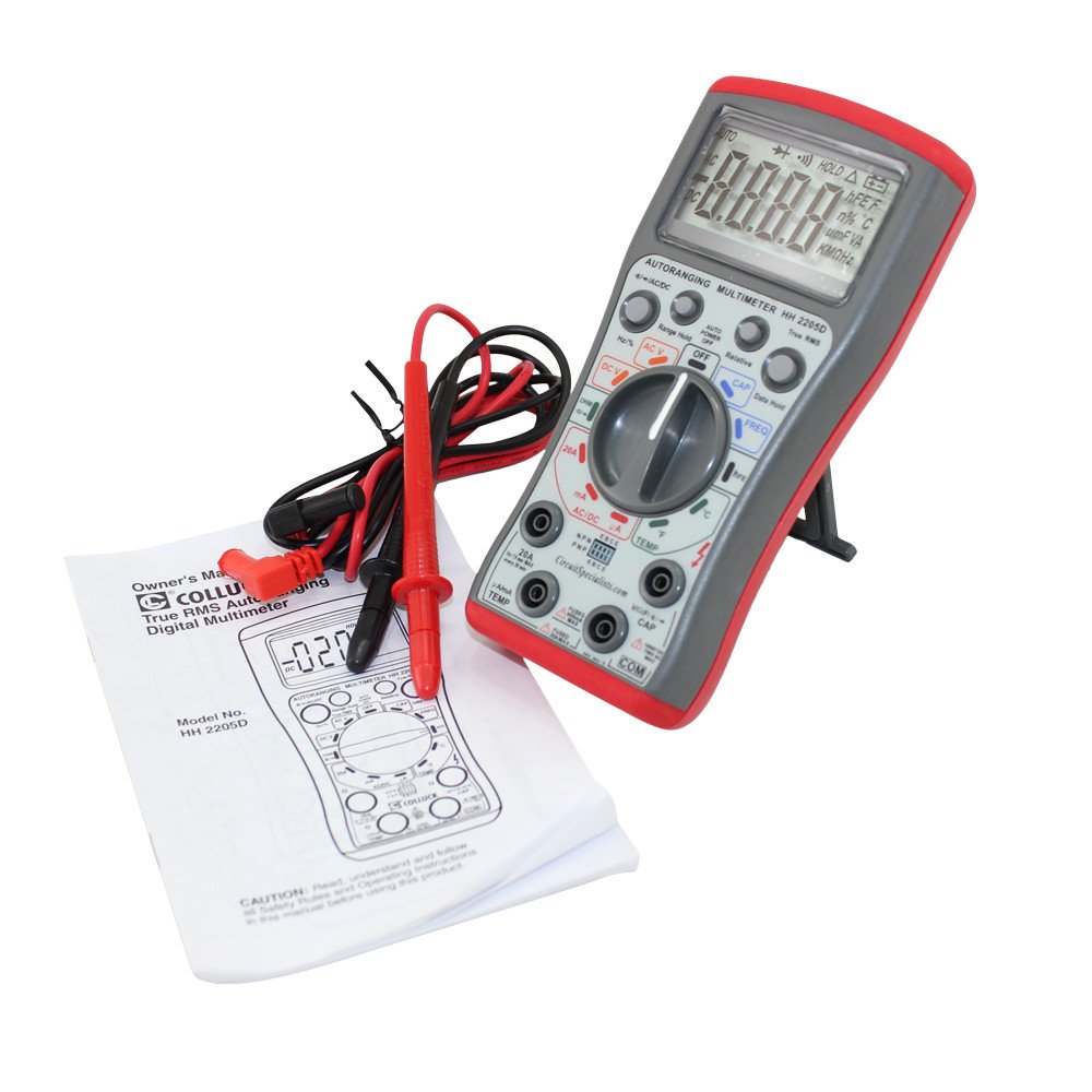 Digital Multimeter True RMS High Accuracy Electrician Tool with