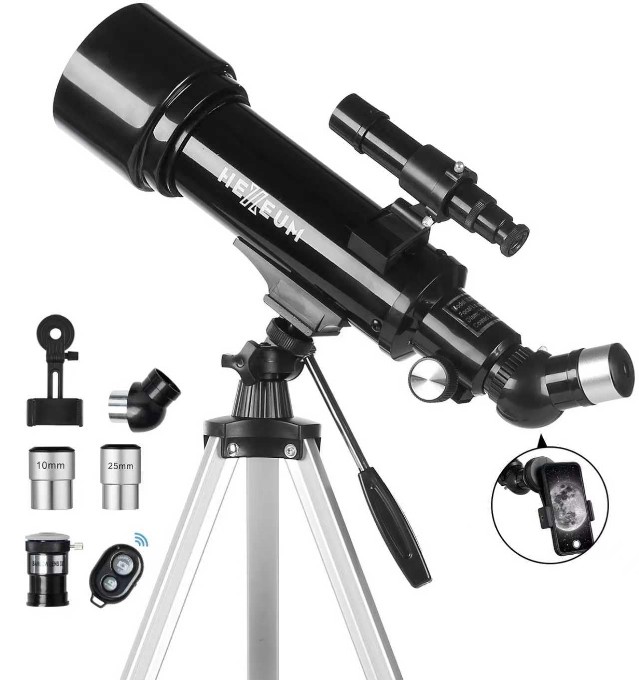 Amazon.com : Telescope 70mm Aperture 500mm - for Kids & Adults