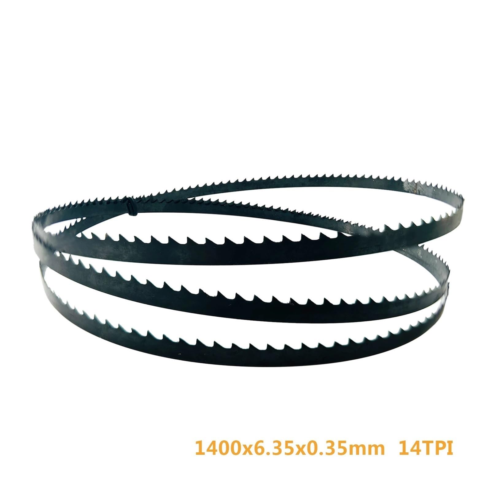 Hojas de Repuesto para Sierras de Cinta, 1/2/3 Hojas de Sierra Cinta 1400 mm, x 6,35 0, TPI, 10 o 14. Compatibles con Sierras Fox for Madera(1PCS 14TPI)