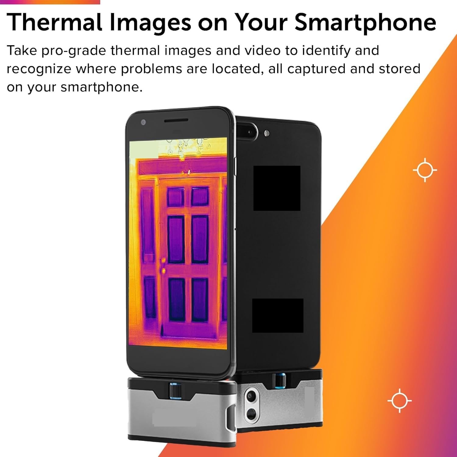 Kamera termowizyjna, Kamera termowizyjna na podczerwień do smartfonów. Rozdzielczość termiczna 80x60
