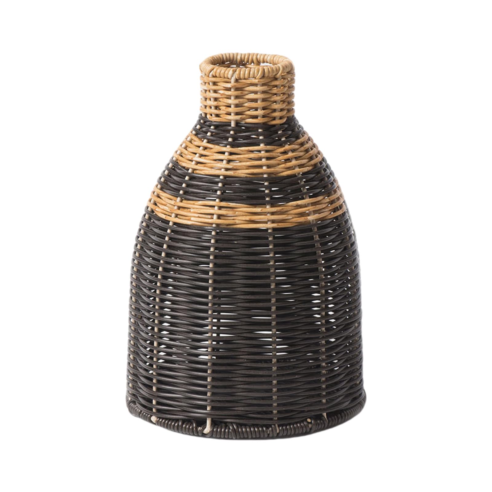 Tsophreniq Rattans Vases Elegant High Wickers Vases for Dried Flower, Home Decoration Braideds Centerpieces 15x23cm Decorative Wickers