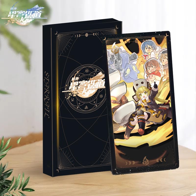 SUSLIFE 27 Pcs Tarot Cards for Honkai: Star Rail Characters Deck