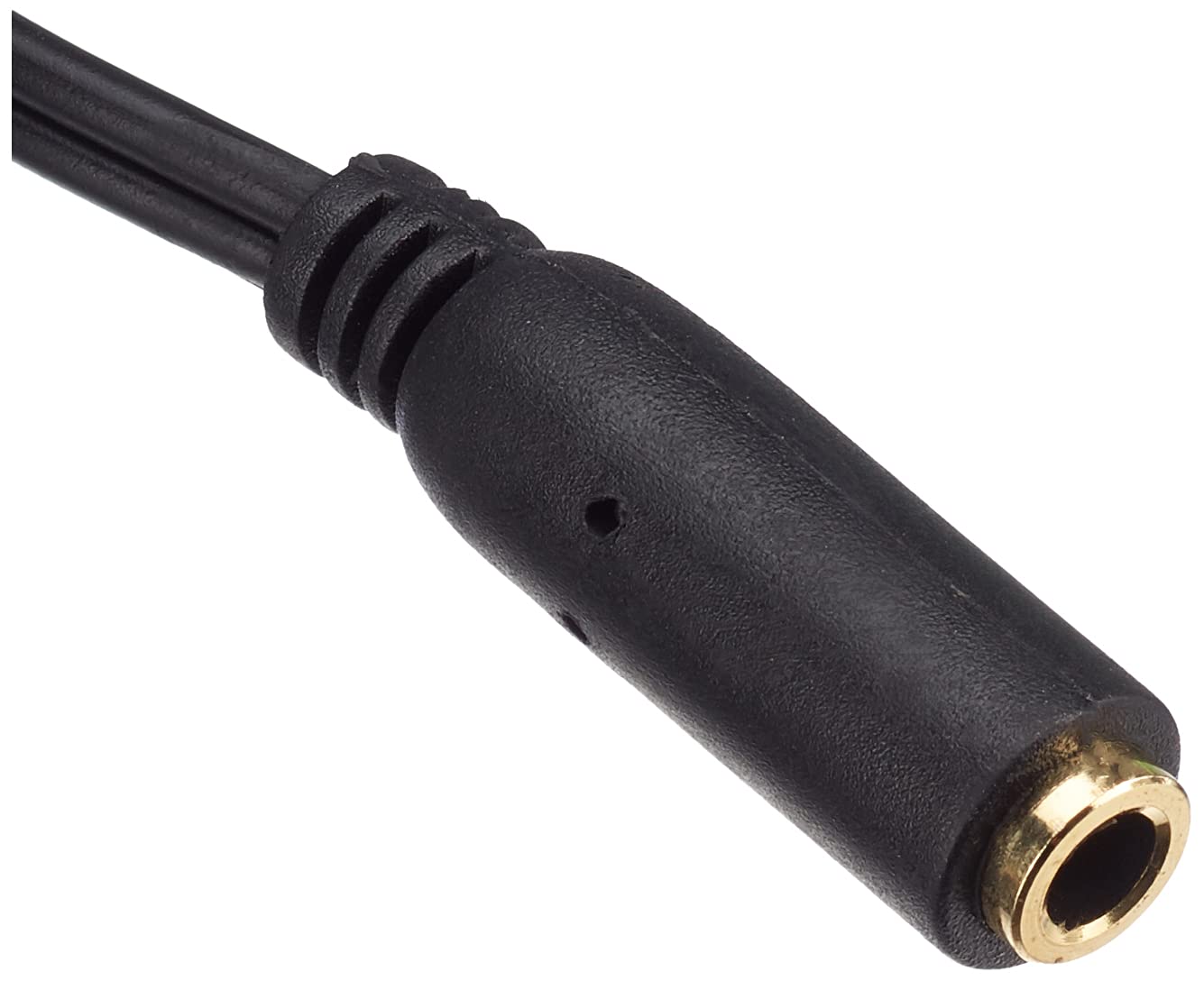 adpatare 14021 kabel adapterowy do telefonu komórkowego/zestawu słuchawkowego do smartfona 4-biegunowe gniazdo TRRS do złącza PC/notebooka 2 oddzielne wtyczki