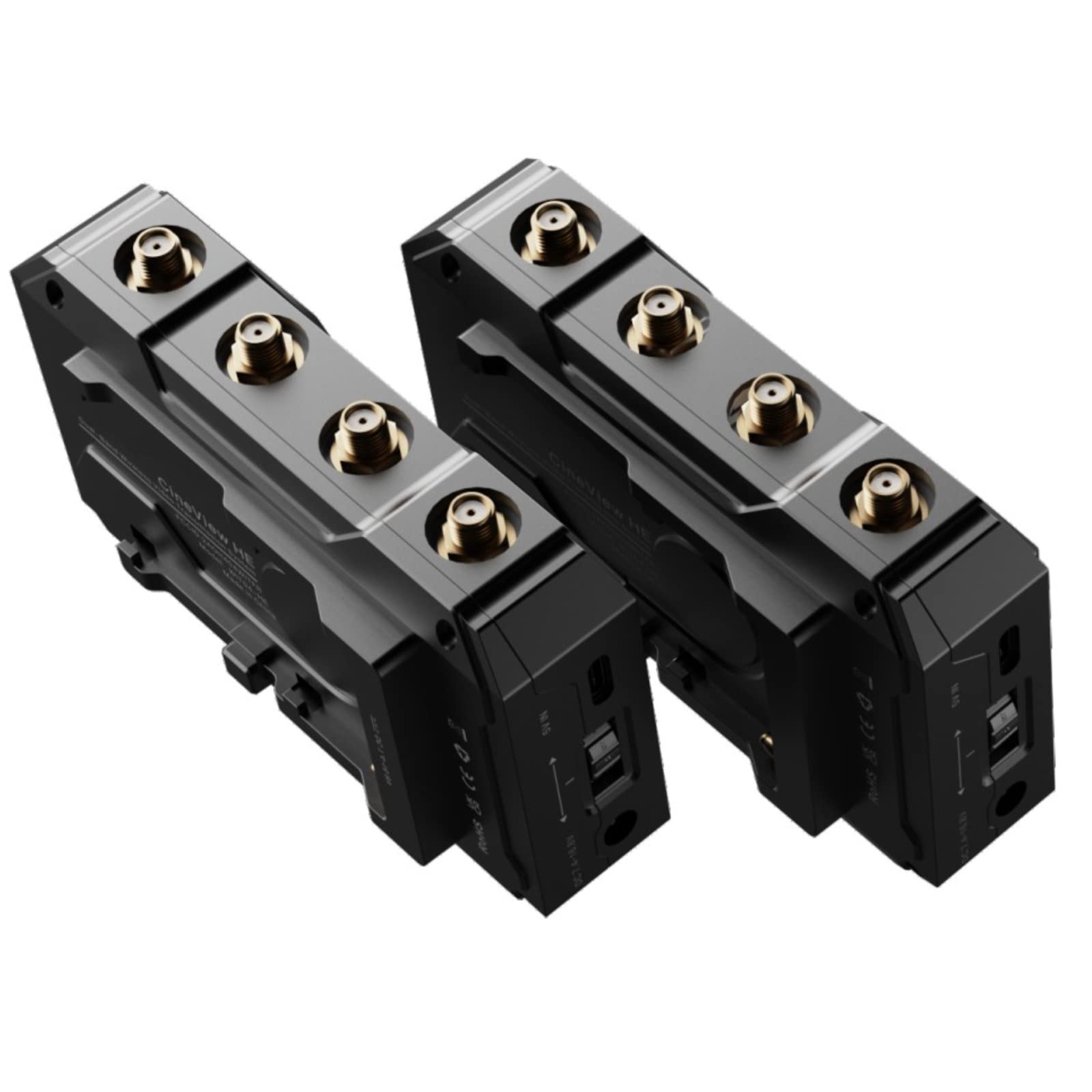Accsoon CineView HE Système d'émetteur et de récepteur sans Fil HDMI Double Bande 2.4GHz 5GHz 1200pieds / 350m, 0.06s Commande de caméra HD iOS Android pour TIK-Tok Youtube en Direct.