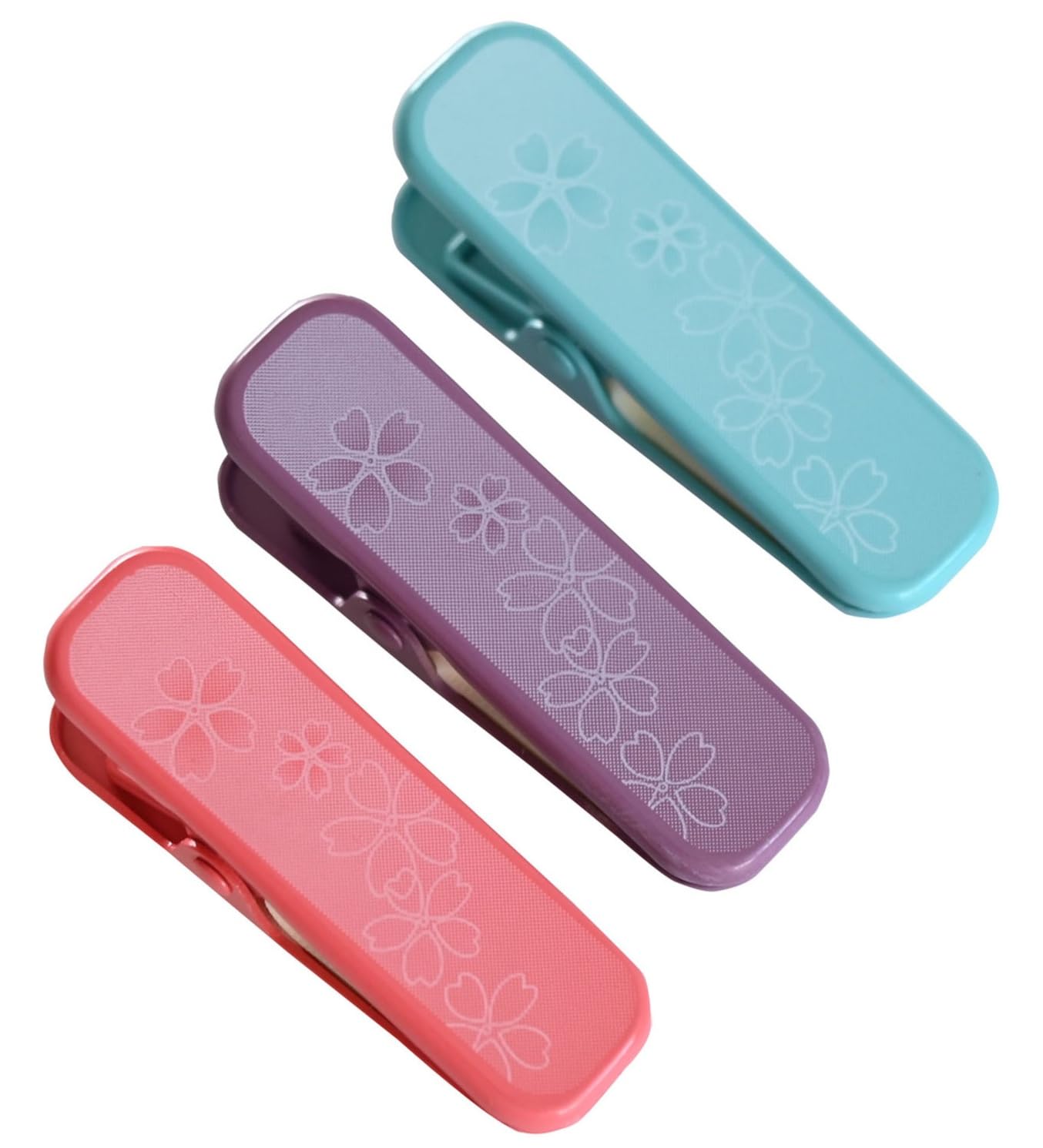 HOHO AYUMU Kimono Clip Collar Stopper [1.3 Colors Cherry Blossom Pattern] : Clothing, Shoes & Jewelry