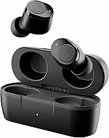 Skullcandy Jib True 2 Wireless Earbuds: 33Hr Battery, IPX4 Sweatproof, Tile Tracking, Bluetooth 5.2 - True Black