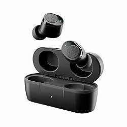 Skullcandy Jib True 2 Wireless Earbuds, Bluetooth Headphones, Up to 33 Hours Battery with Charging Case, Noise Isolating Fit, Sweat and Water Resistant, Microphone for iPhone Android - True Black