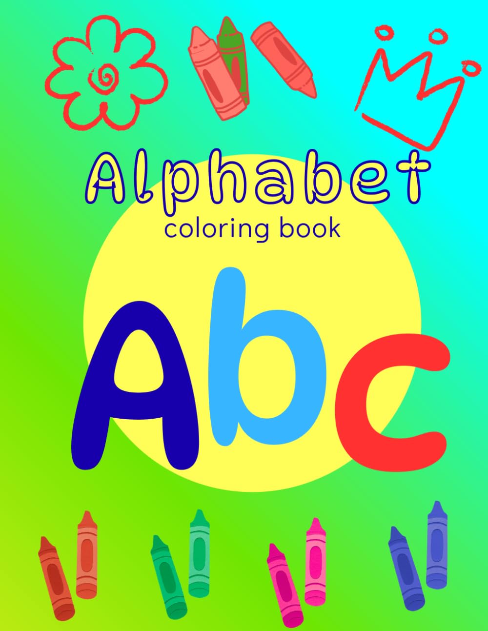 Alphabet Colouring Book: ABC