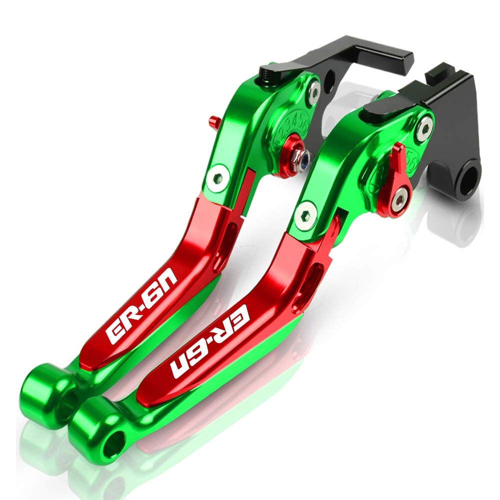 Palancas De Embrague Y Freno Plegables Para Kawasaki ER-6N/ER-6F 2006-2008 - Ajustables