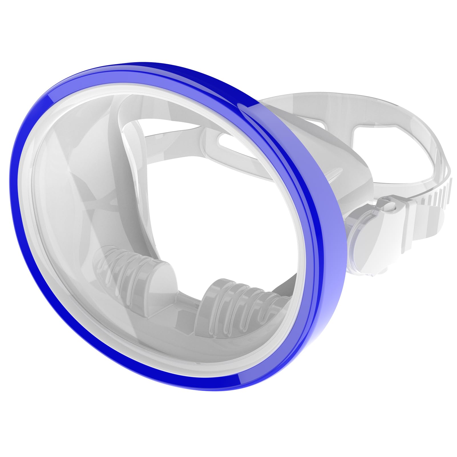 Diving Mask Scuba Mask Spearfishing Mask Freediving Water Mask Tempered Glass Oval HD Anti-Fog Scuba Goggles for Adults