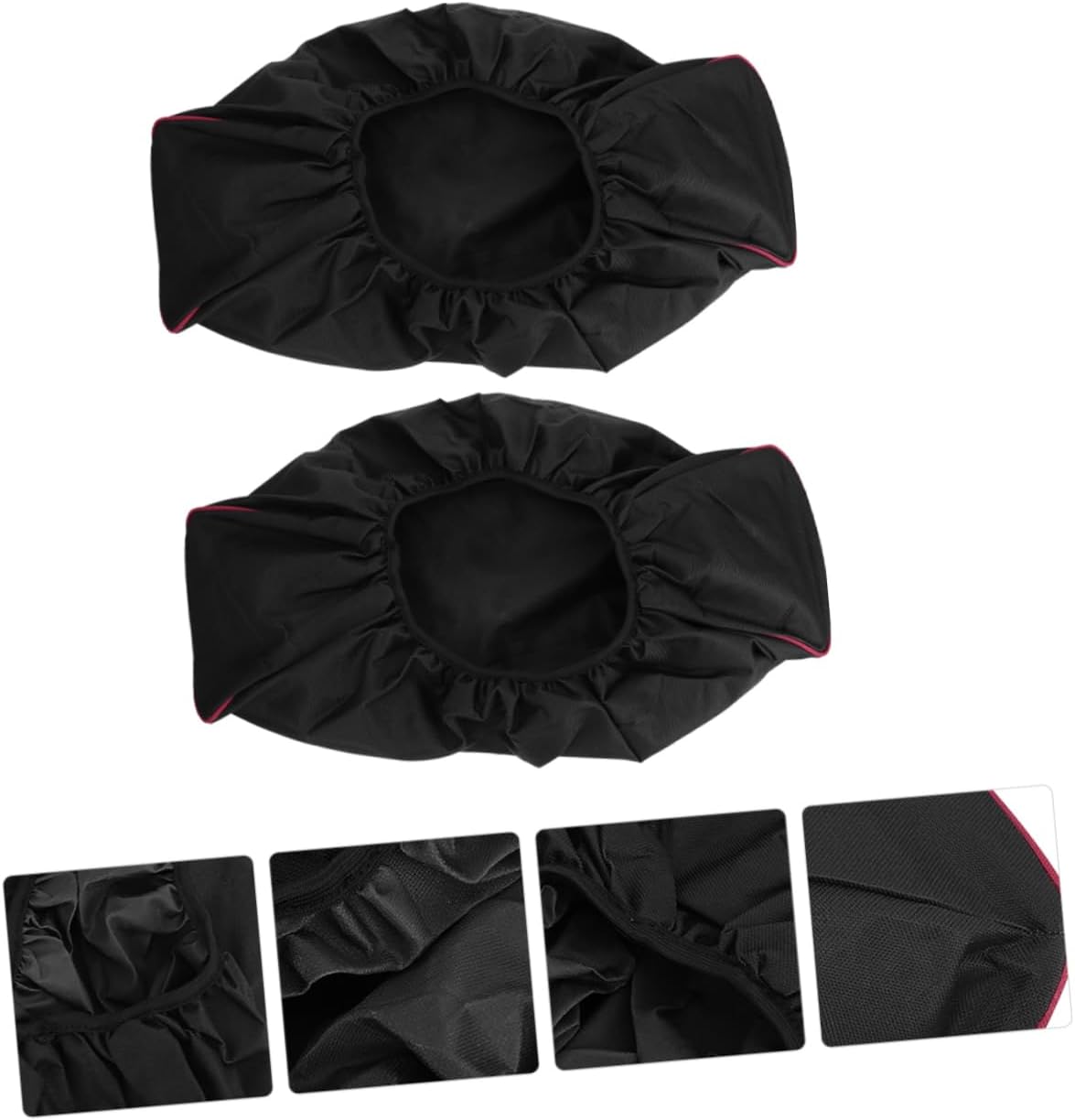 2pcs Oxford Fabric Winch Cover Dustproof Electric Winch Cover for Atv Boat Protection