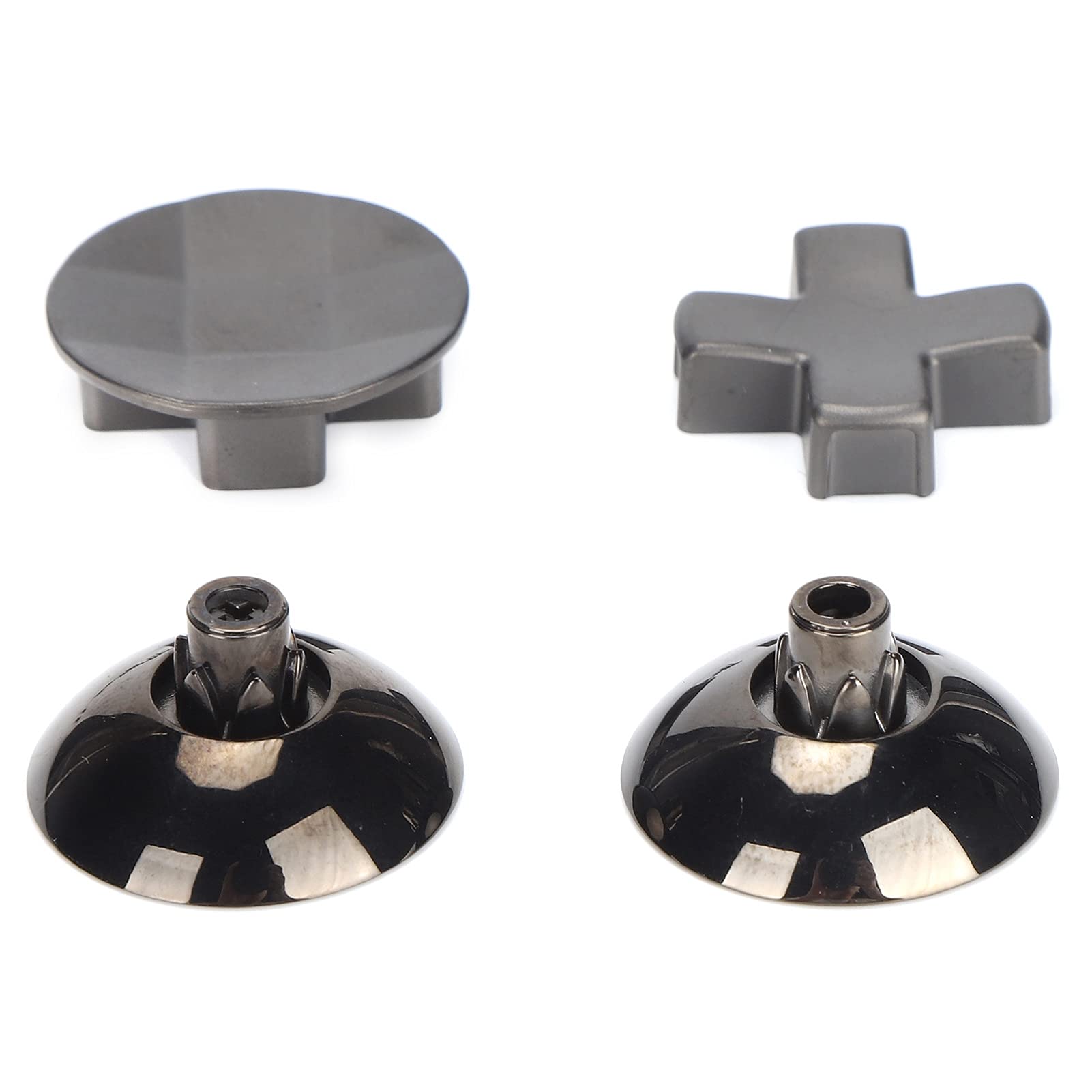 KUIDAMOS Ensemble de Boutons de Contrôleur de Jeu 19 en 1, Kit de Remplacement en Métal pour One Series 2, Accessoire de Manette de Jeu Parfait pour les Joueurs Professionnels