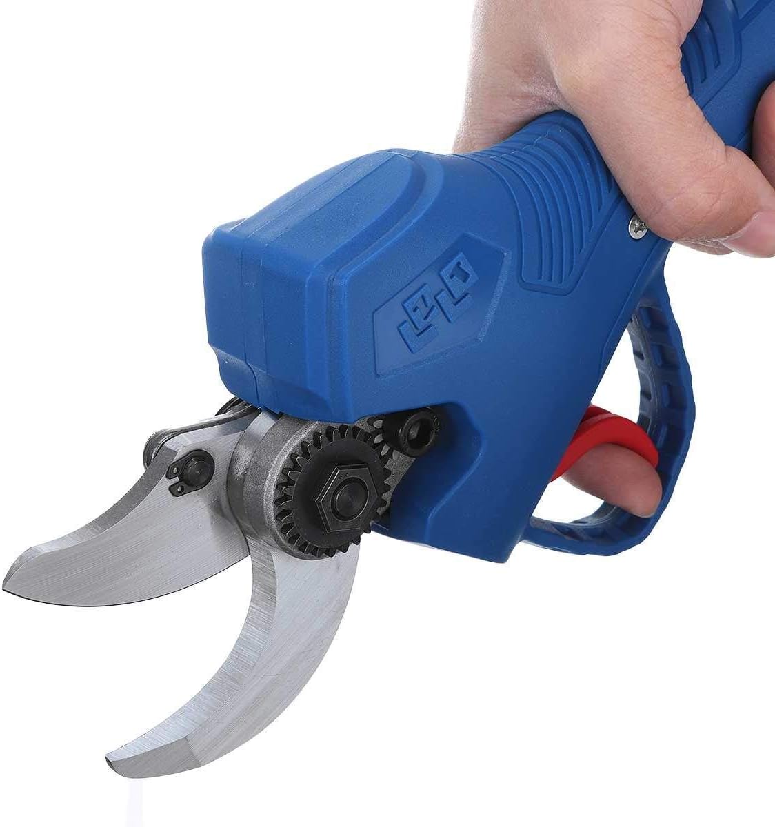 21V Rechargeable Electric Pruning Scissors Pruning Shears Garden Pruner Secateur Branch Cutter Cutting Tool with Battery Garden Or Lawn