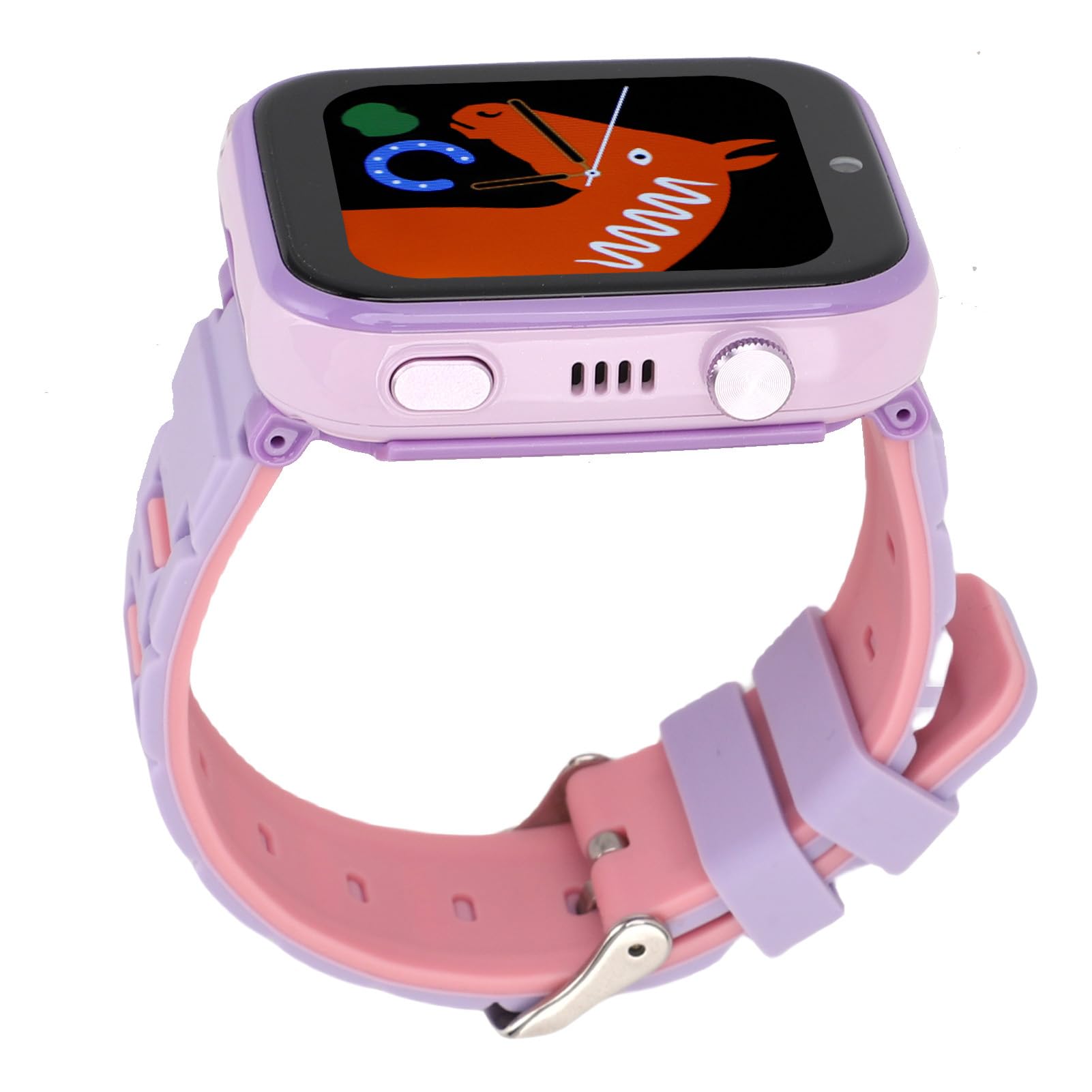 Jiawu Smartwatch Educativo Touch Screen 4G con Fotocamera Lettore Musicale per Bambini, ABS + Componenti Elettronici, Schermo HD da 1,83 Pollici, per attività All'aperto
