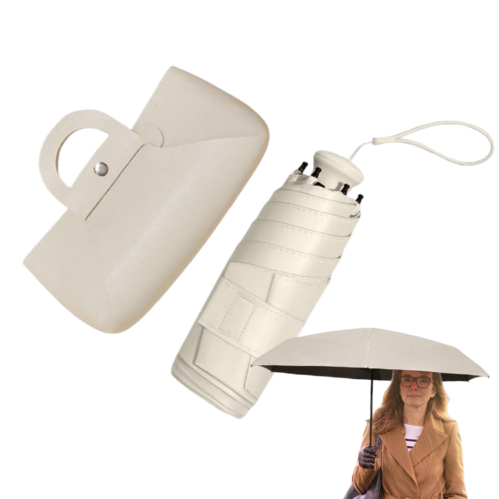 Sombrilla compacta con protección impermeable para montañismo 8