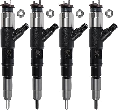 4PCS 295050-2200 5344766 5344766RX Common Rail Injector for Cummins F3.8 ISF3.8 QSF3.8 ISB4.5 CM2350 F128C F133C F107 F118 F119 CM2220 F103 Engine